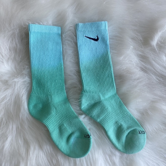 【Tiffany Blue Color】Nike Everyday Plus Cushioned Crew Socks (2 Pairs) - Picture 6 of 6